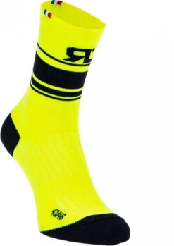 Socks RAFAL ROD HIGH BOA Black Yellow Fluo