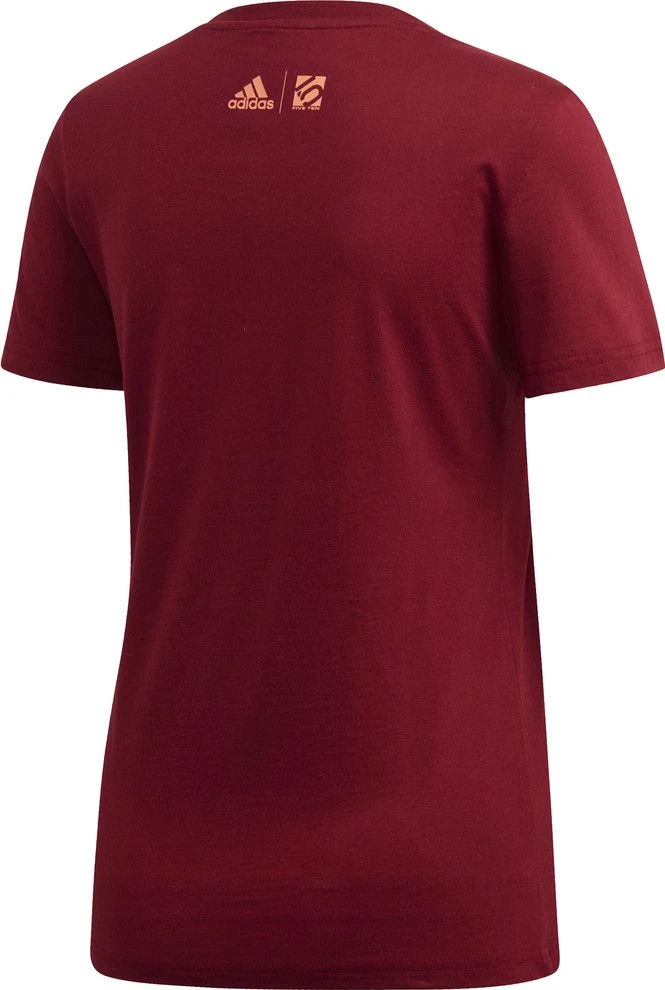 Adidas Five Ten T-Shirt Women Red 2 Adidas Five Ten T-Shirt Women Red - Image 2