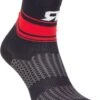 Pair Of RAFAL BOA Socks Black Red