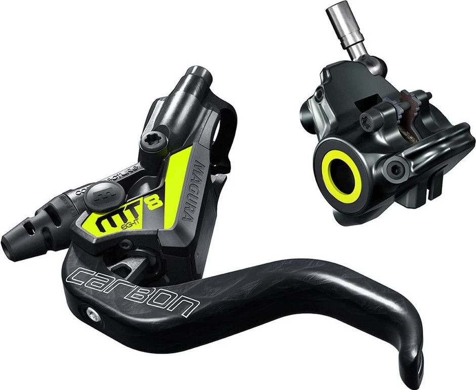 Magura Brake MT8 SL Front/Rear (Without Disc) Black/Yellow 2019 3 Magura Brake MT8 SL Front/Rear (Without Disc) Black/Yellow 2019 - Image 3