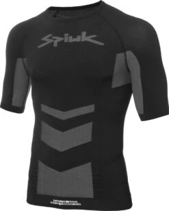 Spiuk Top Ten Short Sleeve Baselayer Black Grey