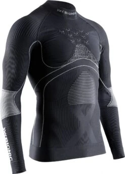 X-Bionic Energy Accumulator 4.0 Long Sleeve Jersey Charcoal Pearl Gray