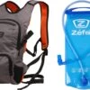 ZEFAL Zéfal Z Hydro XC Hydration Backpack Grey Orange + 2L Bladder