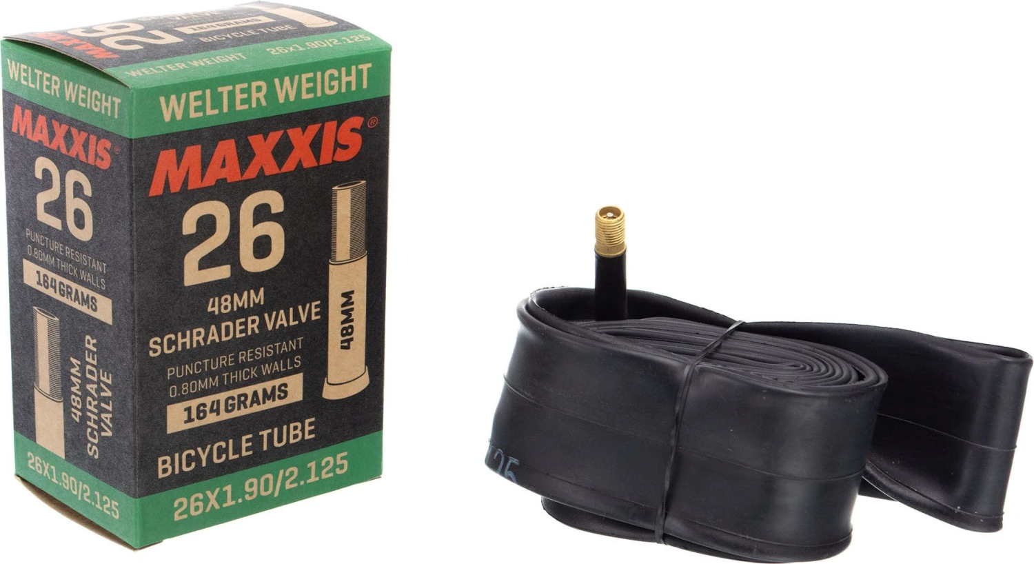 Maxxis Welter Weight 26 '' Inner Tube Schrader 48 Mm 1 Maxxis Welter Weight 26 '' Inner Tube Schrader 48 Mm