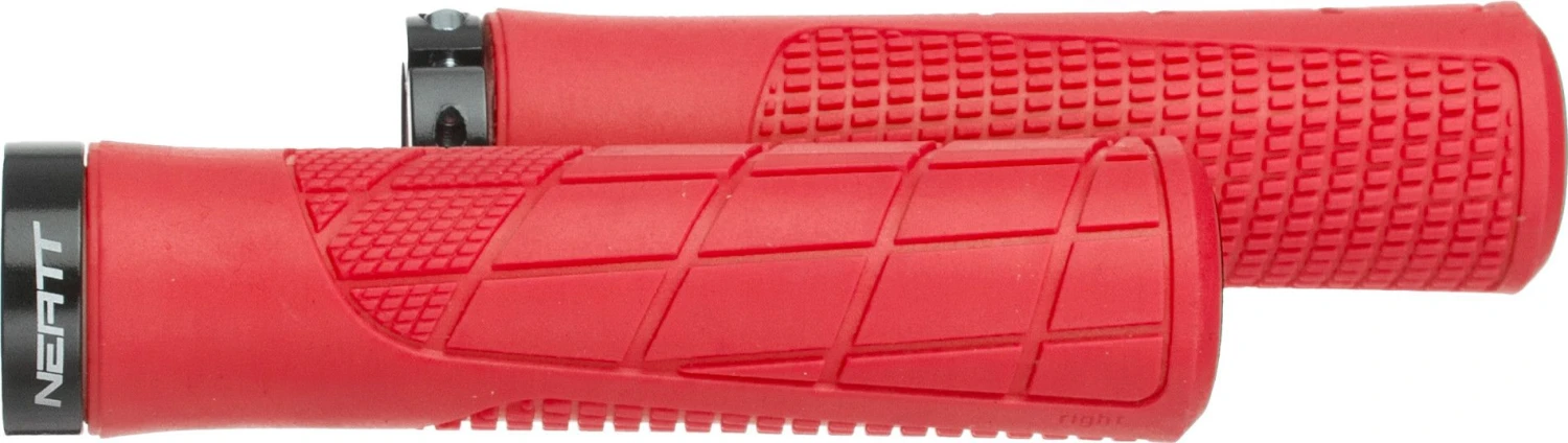 Neatt One Lock Ergo Grips Red 2 Neatt One Lock Ergo Grips Red - Image 2