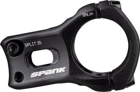 Spank Split 35 Stem 0° 35 Mm Black 2 Spank Split 35 Stem 0° 35 Mm Black - Image 2