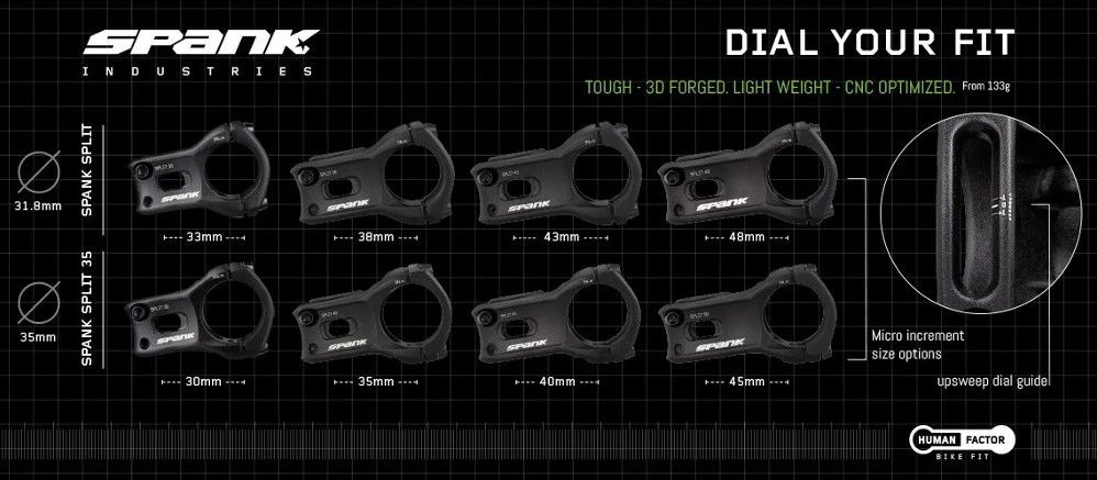 Spank Split 35 Stem 0° 35 Mm Black 3 Spank Split 35 Stem 0° 35 Mm Black - Image 3