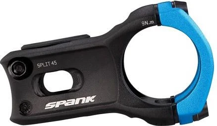 Spank Split 35 Stem 0° 35 Mm Black Blue 2 Spank Split 35 Stem 0° 35 Mm Black Blue - Image 2