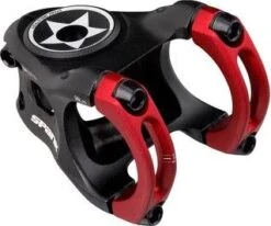 Spank Split 35 Stem 0° 35 Mm Black Red