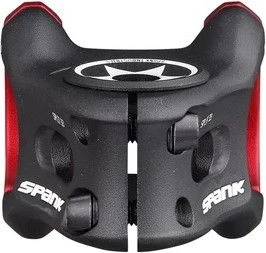 Spank Split Stem 0° 31.8 Mm Black Red 3 Spank Split Stem 0° 31.8 Mm Black Red - Image 3
