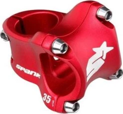 Spank Spike Race 2 Stem 0° 31.8 Mm Red