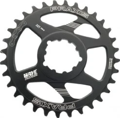 Praxis Works Direct Mount DM3 MTN Wave Boost Chainring Black