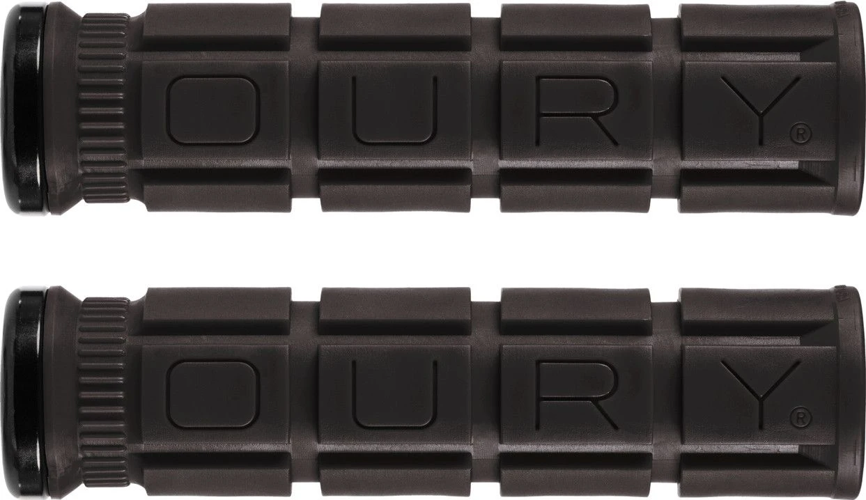 Oury Grips Lock-On V2 Grips Graphite Grey 2 Oury Grips Lock-On V2 Grips Graphite Grey - Image 2