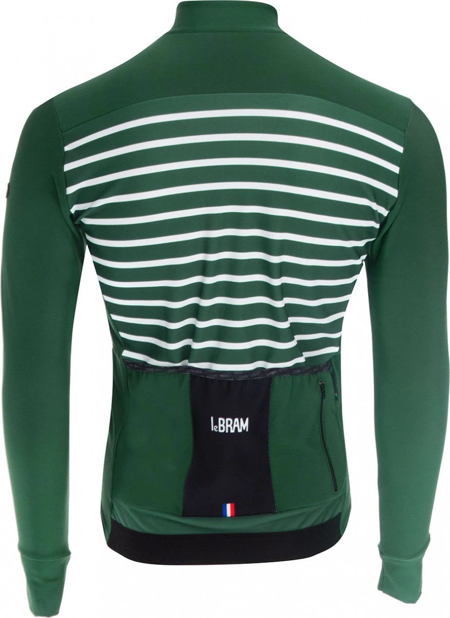 LeBram Ventoux Long Sleeve Jersey Green 3 LeBram Ventoux Long Sleeve Jersey Green - Image 3