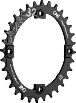 OneUp Narrow Wide Oval Tray 104 BCD 9/10/11 / 12V Black