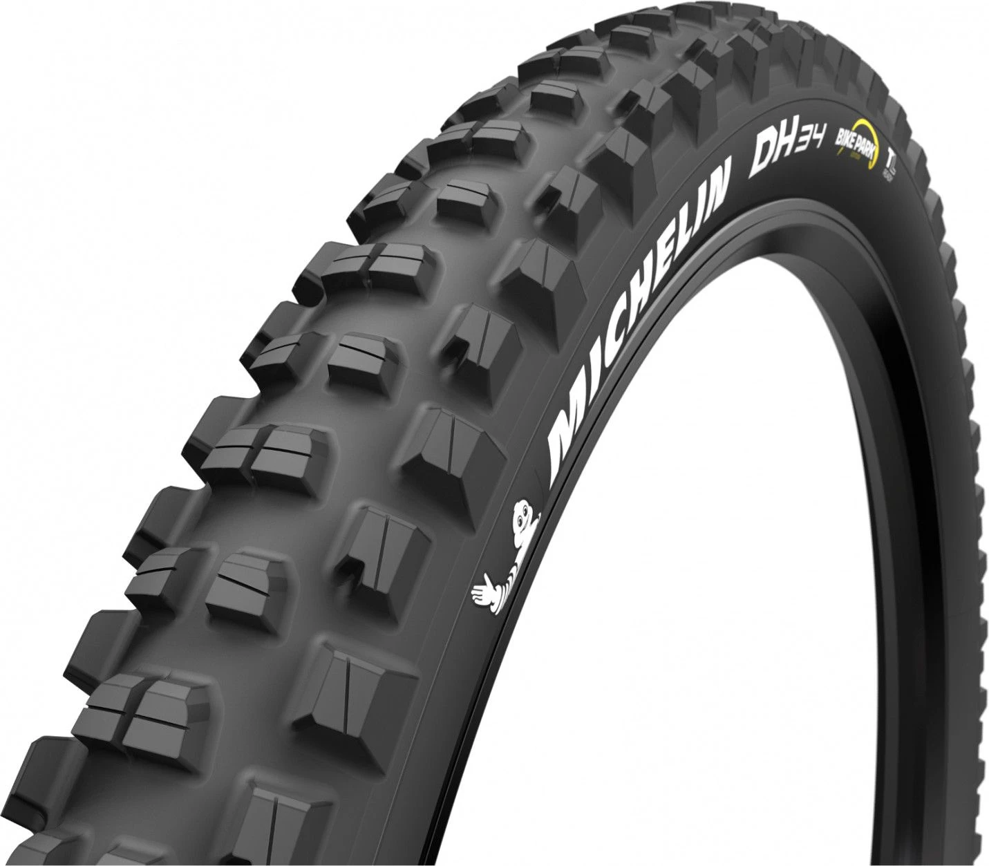 Michelin DH34 Bike Park Performance Line 29'' MTB Tire Tubeless Ready Wire DownHill Shield Pinch Protection Gum-X 1 Michelin DH34 Bike Park Performance Line 29'' MTB Tire Tubeless Ready Wire DownHill Shield Pinch Protection Gum-X