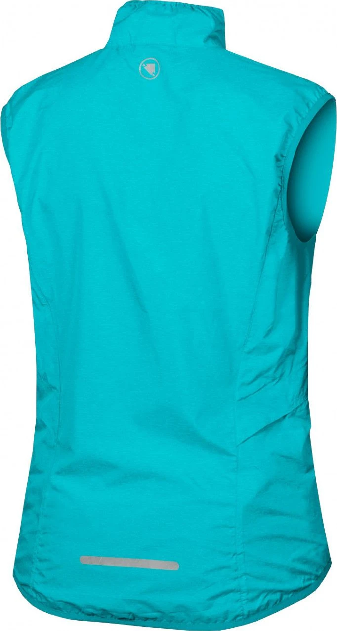 Pakagilet Endura Women's Sleeveless Windbreaker Jacket Pacific Blue 2 Pakagilet Endura Women's Sleeveless Windbreaker Jacket Pacific Blue - Image 2