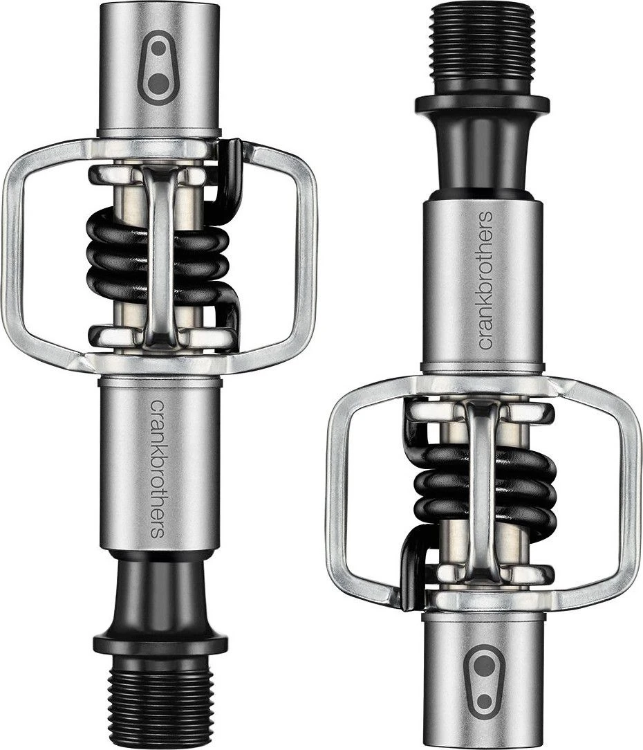 Crankbrothers Crank Brothers Egg Beater 1 Pedals - Silver Black 1 Crankbrothers Crank Brothers Egg Beater 1 Pedals - Silver Black