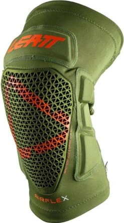 Leatt AirFlex Pro Knee Guards Green