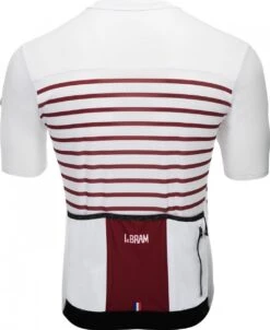 LeBram Ventoux Short Sleeve Jersey White Bordeaux Slim Fit -MAXXIS Sales 15836295ec69ab7a5e0b2.35052833