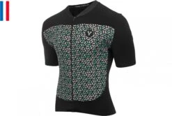 LeBram Short Sleeve Jersey Croix De Fer Black Lightweight Fit Cup