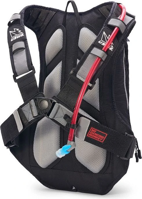 USWE Airborne 15 Hydration Pack With Pocket 3L Black / Gray 4 USWE Airborne 15 Hydration Pack With Pocket 3L Black / Gray - Image 4