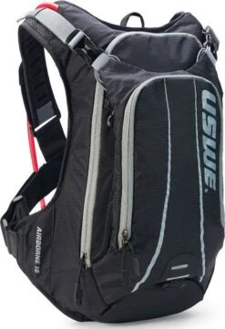 USWE Airborne 15 Hydration Pack With Pocket 3L Black / Gray