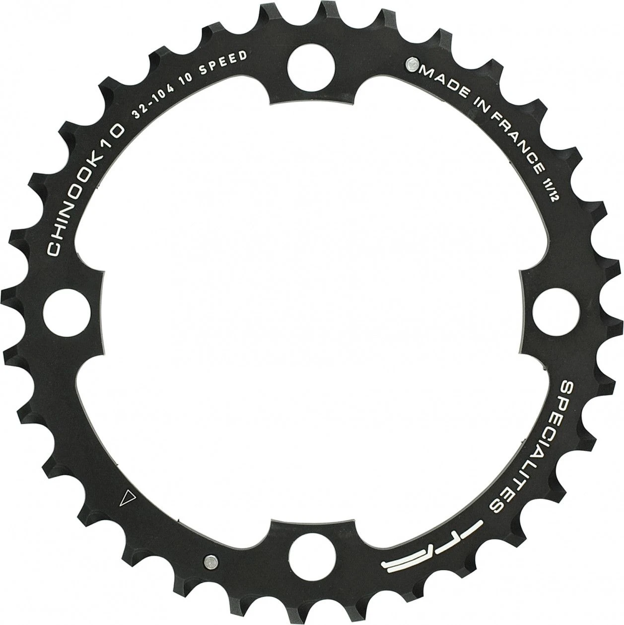 SPECIALITES TA Chain Ring Chinook Middle 104mm 11S 1 SPECIALITES TA Chain Ring Chinook Middle 104mm 11S