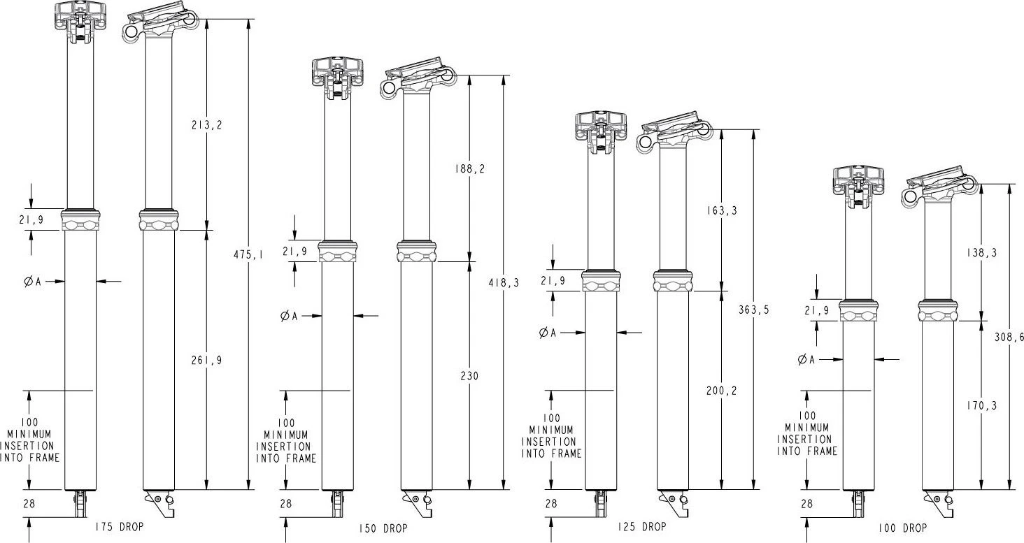 Fox Racing Shox Transfer Factory Internal Seat Tube 2023 (Without Control) 4 Fox Racing Shox Transfer Factory Internal Seat Tube 2023 (Without Control) - Image 4