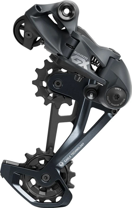 Rear Derailleur Sram GX Eagle 12V (Max 52 Teeth) Lunar Gray 1 Rear Derailleur Sram GX Eagle 12V (Max 52 Teeth) Lunar Gray