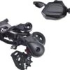 TRP G-Spec DH7 Rear Derailleur + Shifter Kit Black