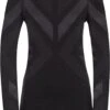 Long Sleeves Jersey Odlo Natural + Kinship Warm Black Women