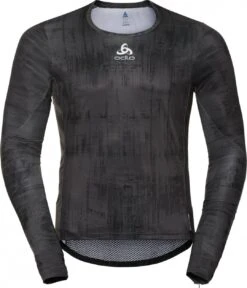 Long Sleeves Jersey Odlo Zeroweight Ceramiwarm Black