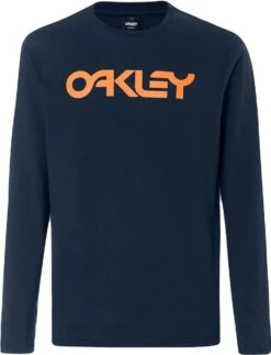 Oakley Mark II Phatom Long Sleeve T-Shirt Blue -MAXXIS Sales 16242485f280430097390.02249611