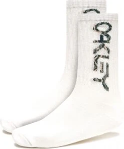 Oakley B1B 2.0 Socks White (Pack Of 3 Pairs)