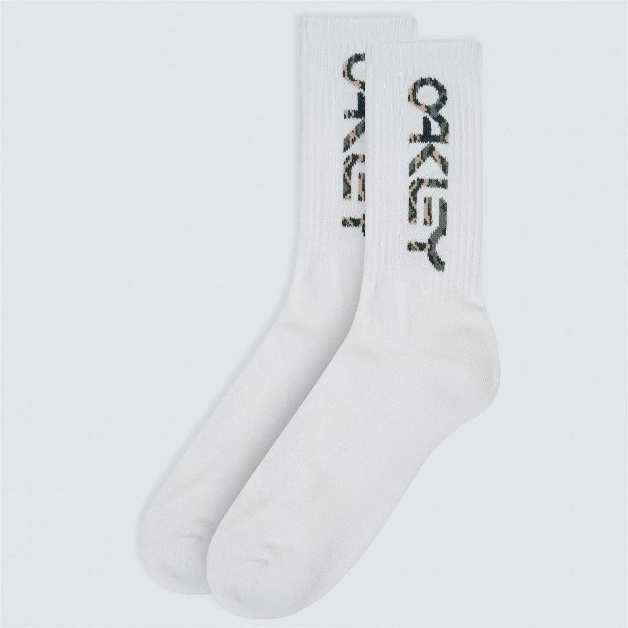 Oakley B1B 2.0 Socks White (Pack Of 3 Pairs) 2 Oakley B1B 2.0 Socks White (Pack Of 3 Pairs) - Image 2