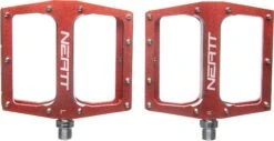 Pair Of Flat Pedals Neatt Attack V2 XL 11 Pins Orange