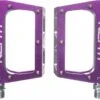 Pair Of Neatt Attack V2 XL 11 Pin Flat Pedals Purple