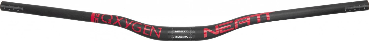 Neatt Carbon Oxygen 780 Mm 31.8 Mm Handlebar Black / Red 1 Neatt Carbon Oxygen 780 Mm 31.8 Mm Handlebar Black / Red