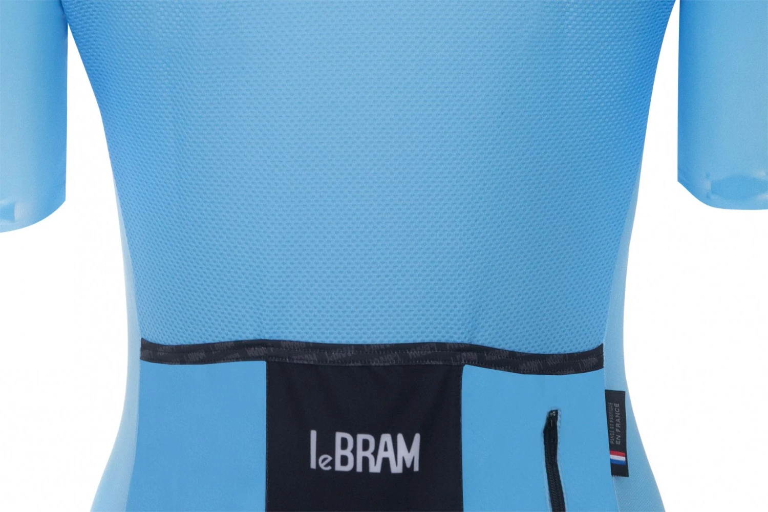 LeBram Allos Women's Sky Blue Short Sleeve Jersey Tailored Fit 6 LeBram Allos Women's Sky Blue Short Sleeve Jersey Tailored Fit - Image 6