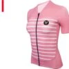 LeBram Ventoux Salmon Women's Short Sleeve Jersey Adjusted Cut