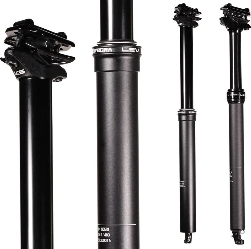 KS Kind Shock Telescopic Seatpost Lev Integra Internal Passage Black 2021 (No Command) 2 KS Kind Shock Telescopic Seatpost Lev Integra Internal Passage Black 2021 (No Command) - Image 2