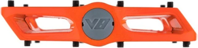 DMR Pair Of Flat Pedals V8 Orange 2 DMR Pair Of Flat Pedals V8 Orange - Image 2