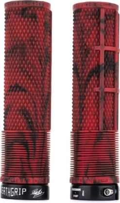 DMR DeathGrip Flangeless Grips Marble Red