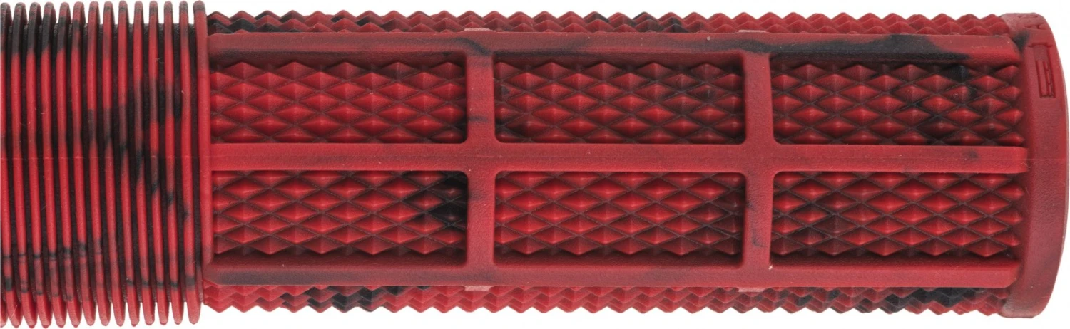 DMR DeathGrip Flangeless Grips Marble Red 2 DMR DeathGrip Flangeless Grips Marble Red - Image 2