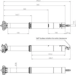 Bike Yoke Revive Max Internal Passage Telescopic Seatpost Black (No Command) 7 Bike Yoke Revive Max Internal Passage Telescopic Seatpost Black (No Command) -MAXXIS Sales 1844039603fb910a36be0.33676769