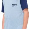 100% Ridecamp Kid's Short Sleeve Jersey Blue