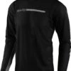Troy Lee Designs SKYLINE AIR CHANNEL Long Sleeve Jersey Black