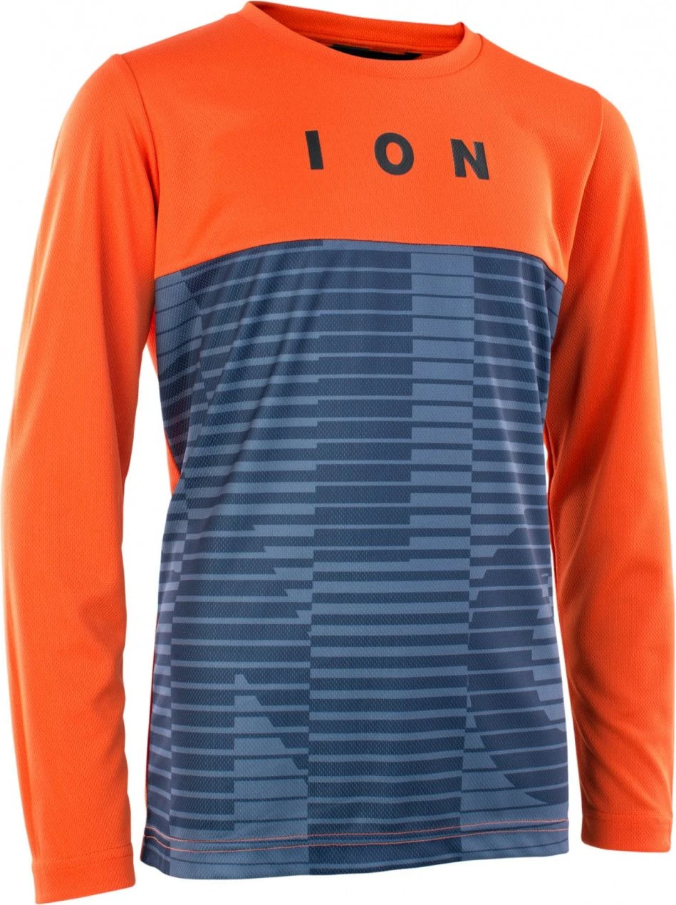 ION Scrub Amp Meshine Kids Long Sleeve Jersey Black 3 ION Scrub Amp Meshine Kids Long Sleeve Jersey Black - Image 3