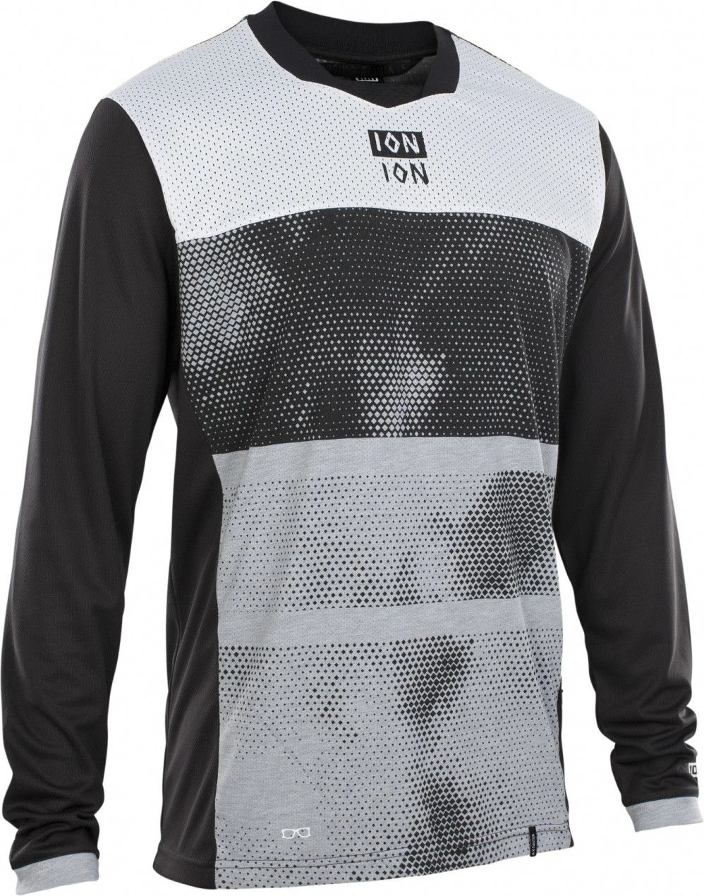 ION Scrub Amp Meshine Kids Long Sleeve Jersey Black 1 ION Scrub Amp Meshine Kids Long Sleeve Jersey Black